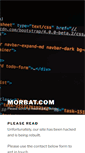 Mobile Screenshot of morbat.com